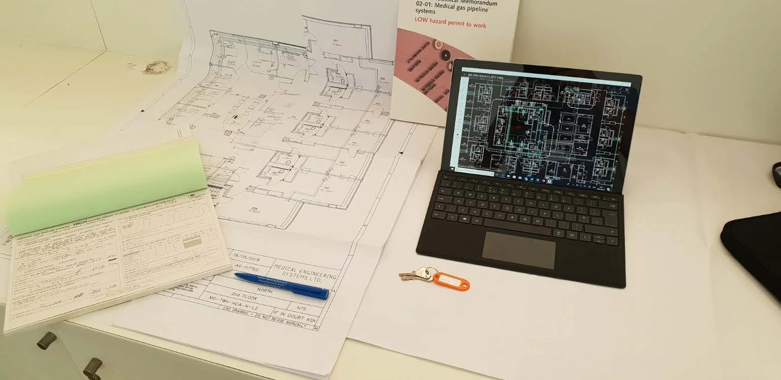 As-fitted MGPS drawings under review